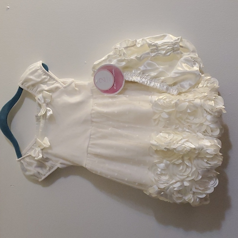 Nanette Baby Two Piece Floral Dress Size 24 Months NWT